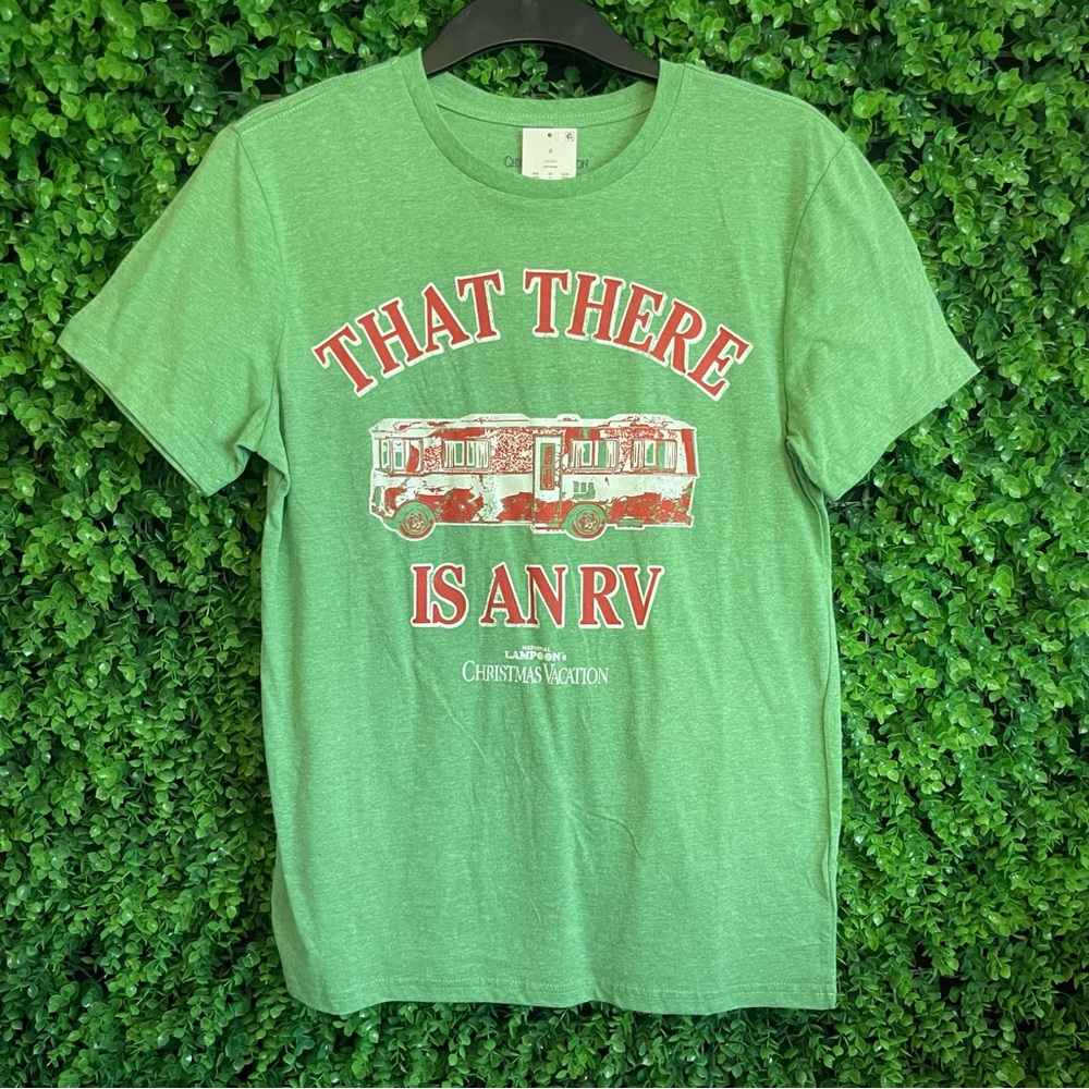 National Lampoon's Size Small Green Christmas Vacation Movie Shirt NWT